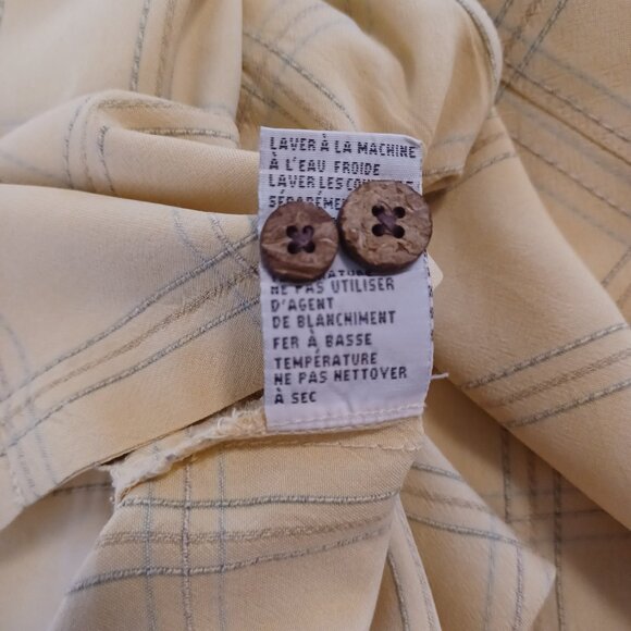 Tommy Bahama Button Down Shirt Men L 100% Silk Mint Condition - Picture 5 of 6